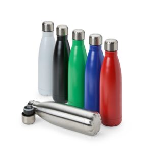 Brinde Garrafa Térmica Com Tampa Inox 500ml 1
