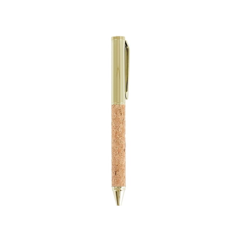 Brinde Caneta Metal e Cortiça