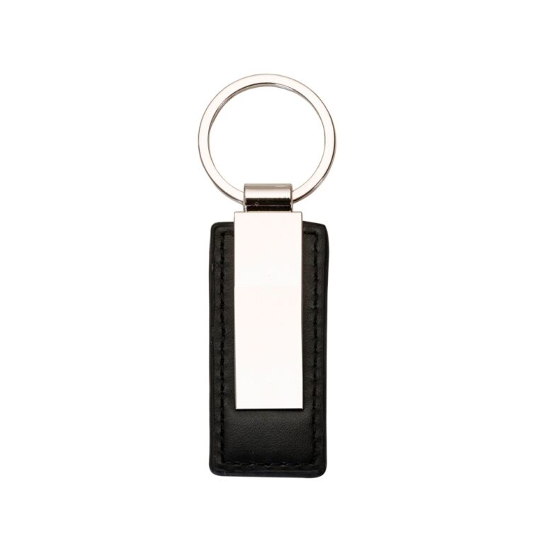 Chaveiro Metal com Couro