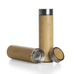 Brinde Garrafa Bambu Térmica 500ml com Infusor 2