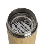 Brinde Garrafa Bambu Térmica 500ml com Infusor 4