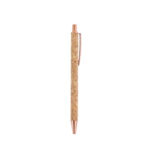 Brinde Caneta de Metal e Cortiça