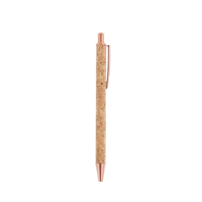 Brinde Caneta de Metal e Cortiça