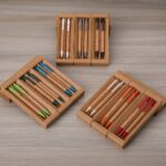 Brinde Kit Ecológico Caneta e Lapiseira Cortiça 1