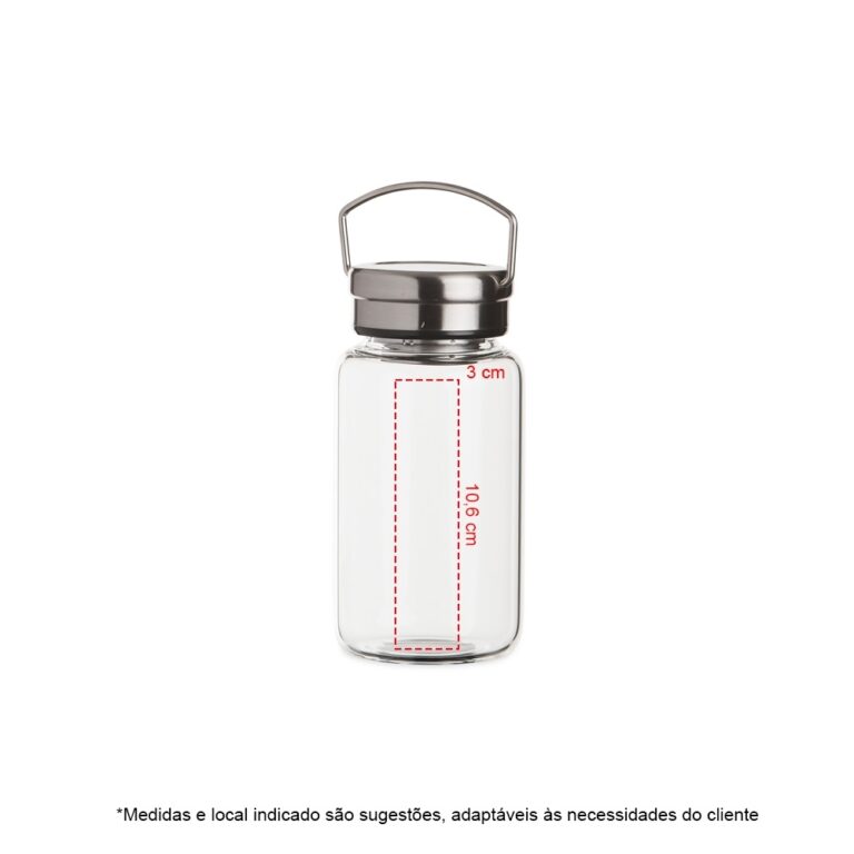 Brinde Garrafa de Vidro 650ml 4