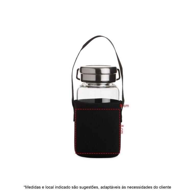Brinde Garrafa de Vidro 650ml 5