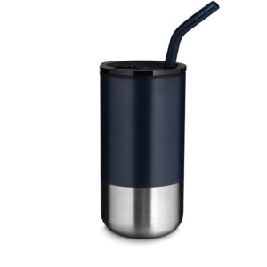 Brinde Copo Inox com Canudo 500ml