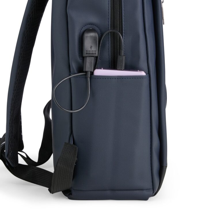 Brinde Mochila PU Impermeável Antifurto 22L 4