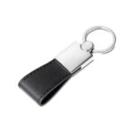 Brinde Chaveiro Metal com Couro 1