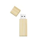 Brinde Conjunto Estojo e Pen Drive Bambu 4GB/8GB/16GB/32GB 2