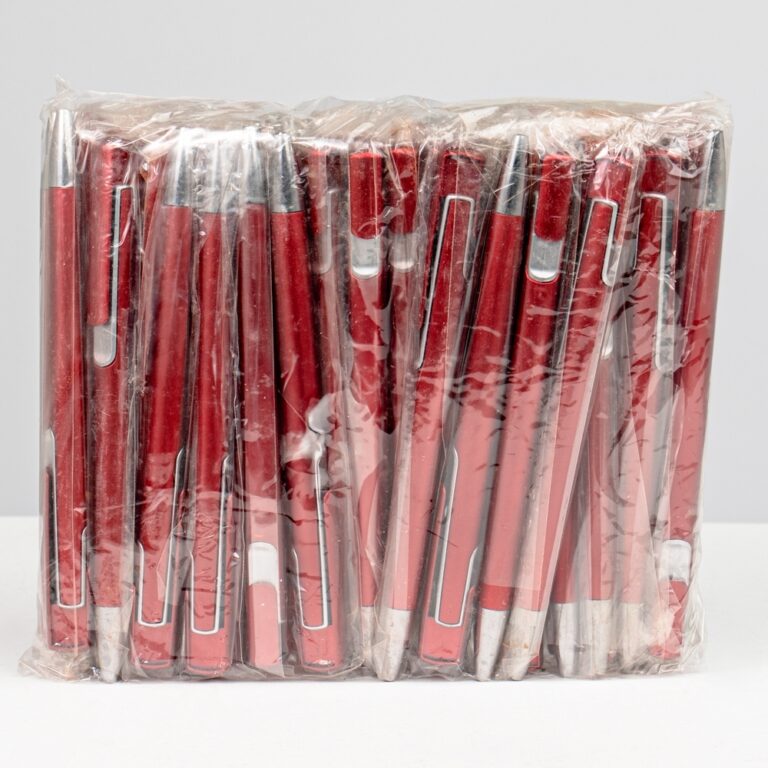 Brinde Pacote com Caneta Plástica