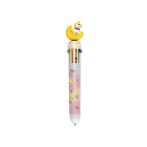 Brinde Caneta Plástica Unicórnio Multicolor