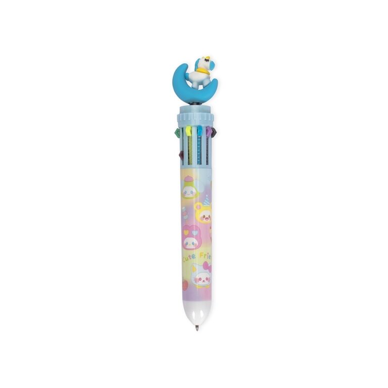 Brinde Caneta Plástica Unicórnio Multicolor 3
