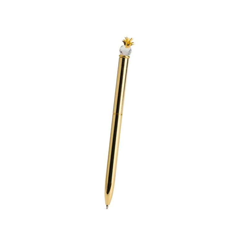 Brinde Caneta Metal Abacaxi 2