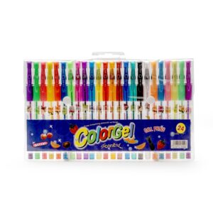 Brinde Kit Canetas Gel 24 cores