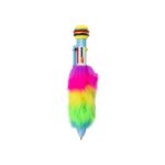 Brinde Caneta Plástica Pelúcia Multicolor 3