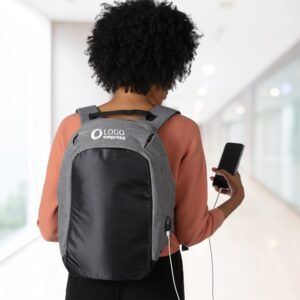 Brinde Mochila Anti-Furto USB 24L 1