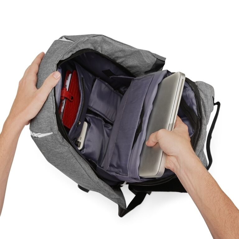 Brinde Mochila Anti-Furto USB 24L 4
