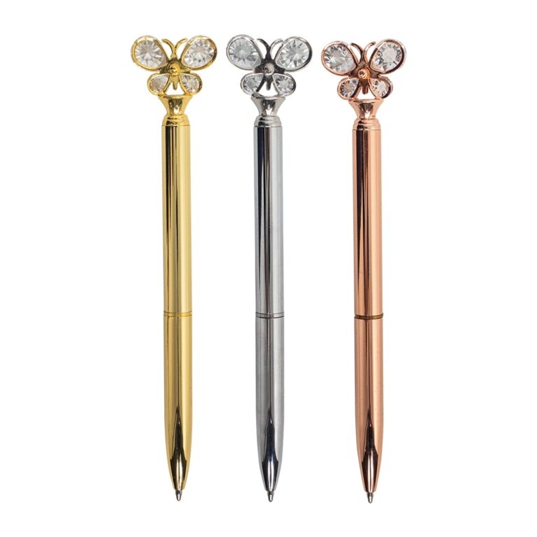 Brinde Caneta Metal Borboleta 1