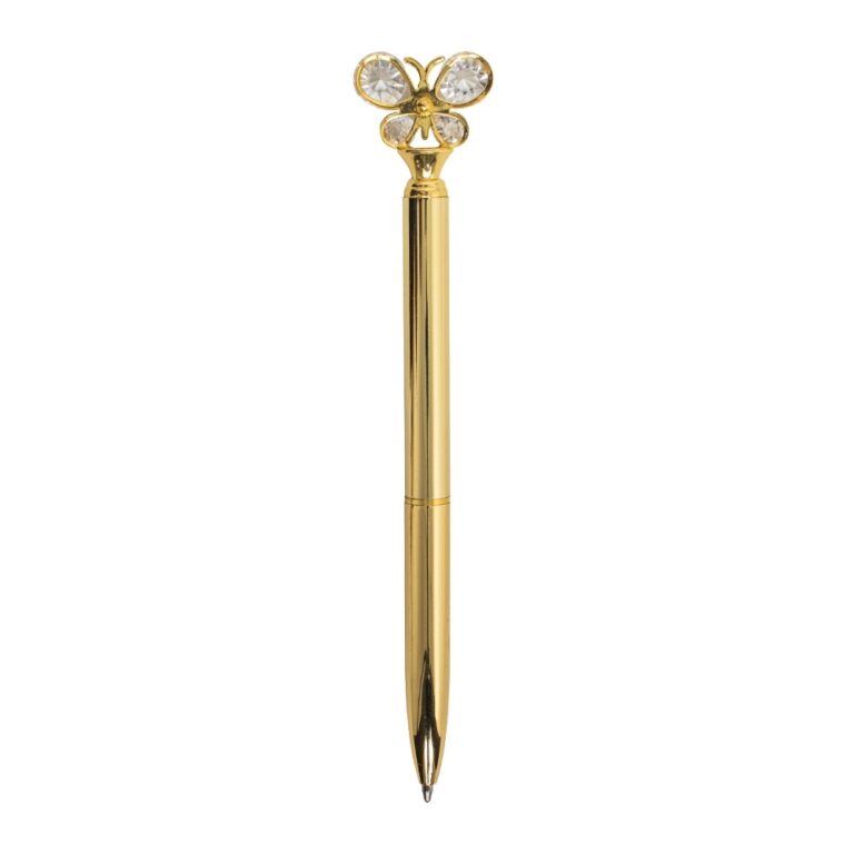 Brinde Caneta Metal Borboleta 2