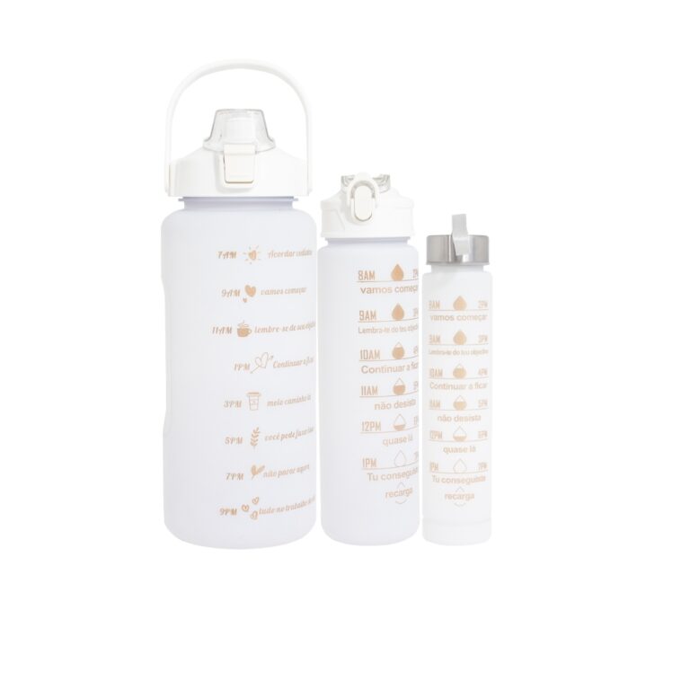 Brinde Kit 3 Garrafas