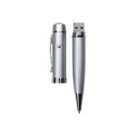 Caneta Pen Drive 8GB e Laser 3