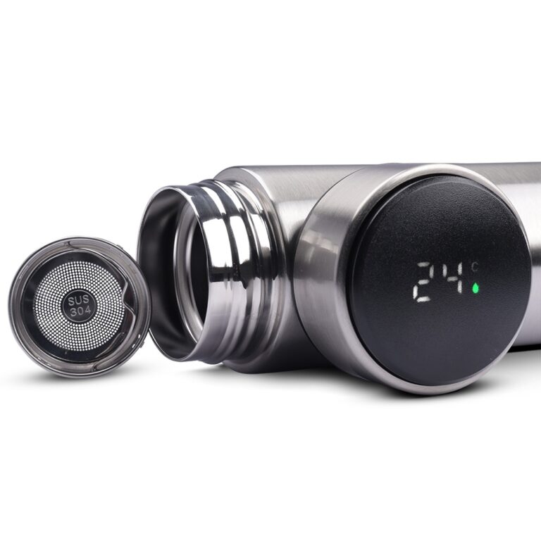 Brinde Garrafa Inox 450 ml com Display LED 3