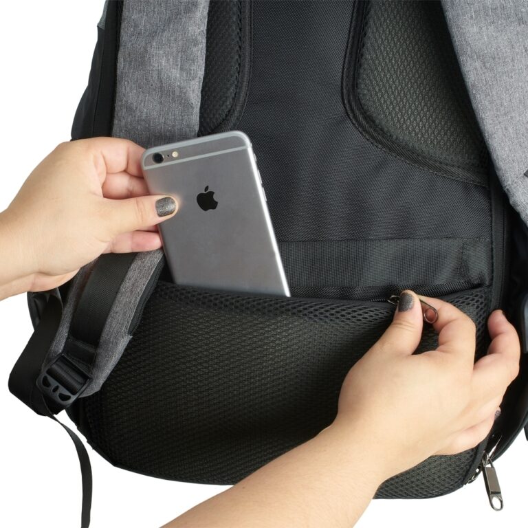 Mochila Anti-Furto com Segredo 9