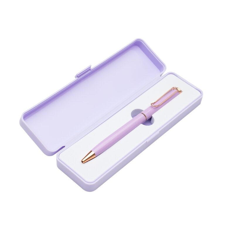 Brinde Caneta de Metal com Estojo plástico 3