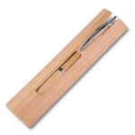 Brinde Caneta Ecológica de Bambu com Estojo