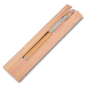 Brinde Caneta Ecológica de Bambu com Estojo