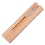 Brinde Caneta Ecológica de Bambu com Estojo 2