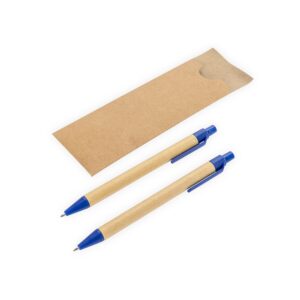 Brinde Kit Ecológico Caneta e Lapiseira Papelão