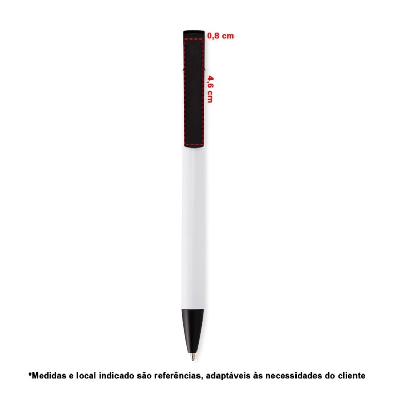 Brinde Caneta Semimetal com Suporte 4