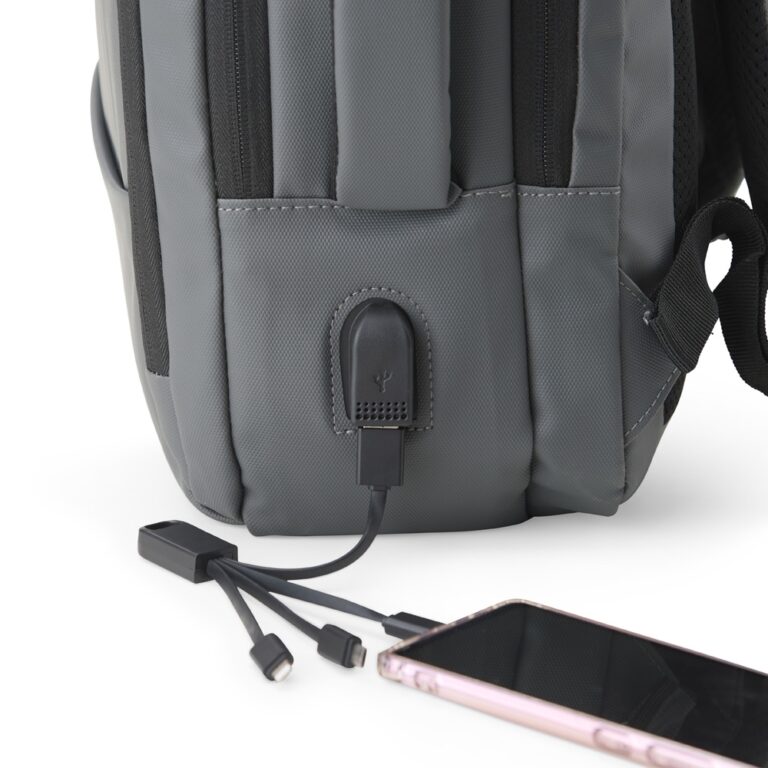 Brinde Mochila Couro Sintético USB 25L 3