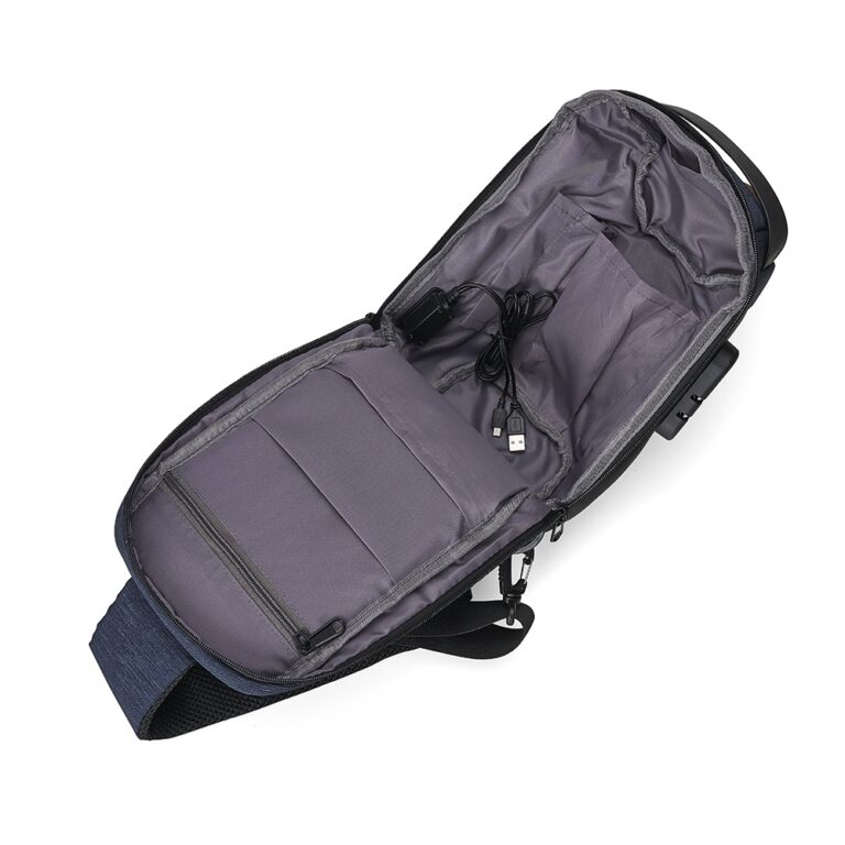 Brinde Mochila de Ombro USB Anti-Furto 7L 3