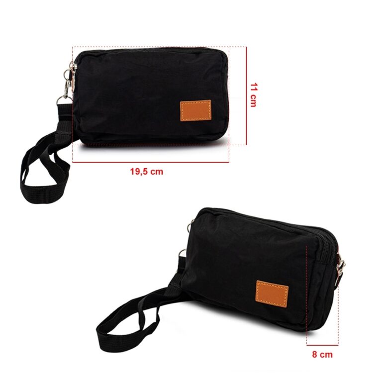 Brinde Mini Bolsa Transversal de Nylon 4