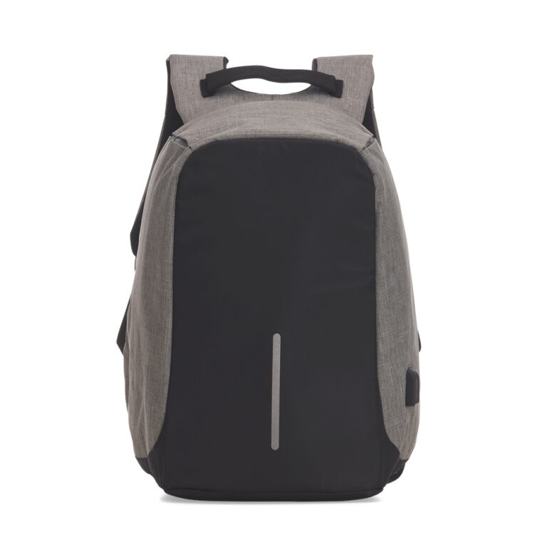 Brinde Mochila Poliéster Anti-Furto USB 1