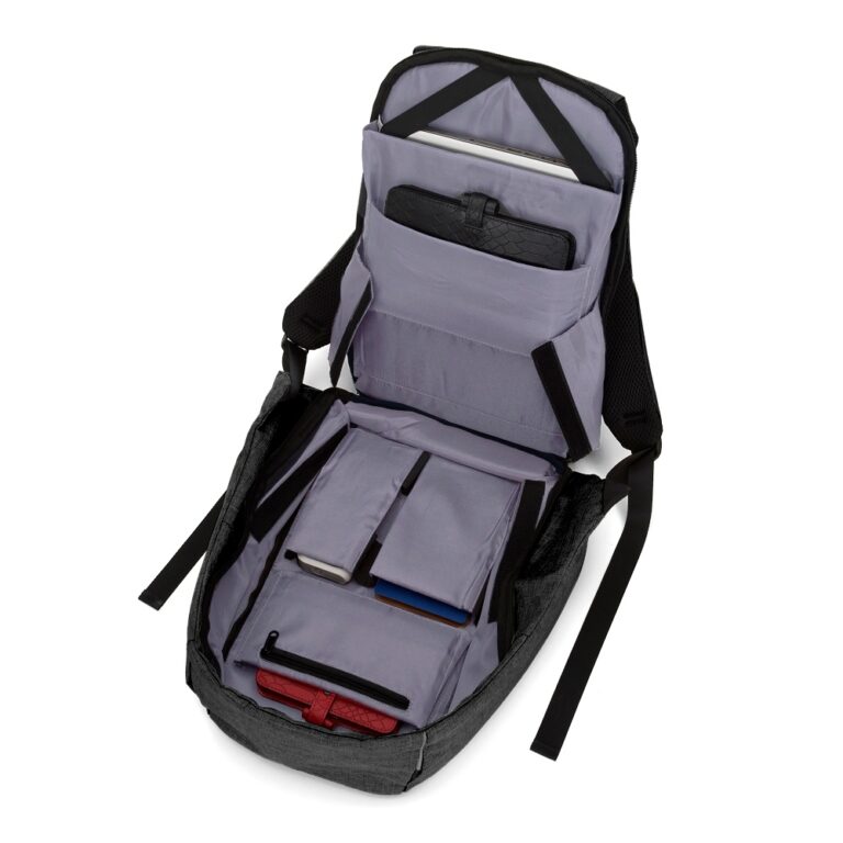 Brinde Mochila Poliéster Anti-Furto USB 3