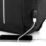 Brinde Mochila Poliéster Anti-Furto USB 5