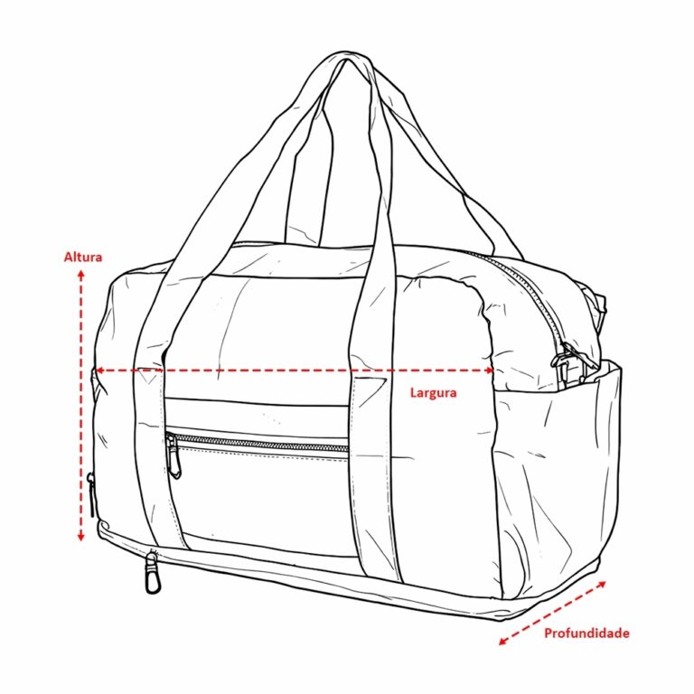 Brinde Bolsa Couro Sintético Expansível 36L 8