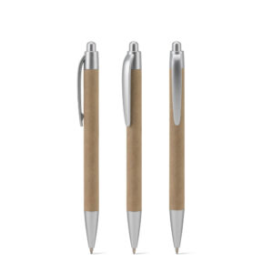 VILAÇA. Esferográfica em papel 100% reciclado e detalhes em ABS reciclado (100% rABS)