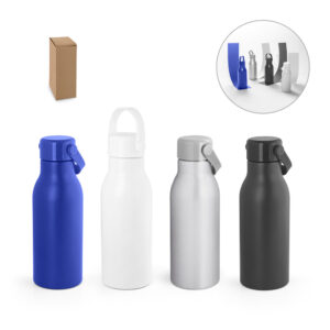 KHOLI. Squeeze em alumínio 100% reciclado com parede simples e acabamento mate 700 mL