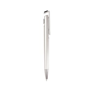 CANETA PLÁSTICA COM SUPORTE PARA CELULAR