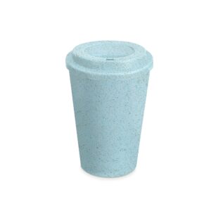 COPO FIBRA DE ARROZ C/ TAMPA 400ML