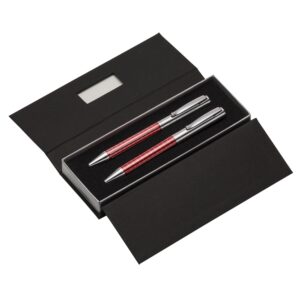 KIT CANETA E LAPISEIRA DE METAL